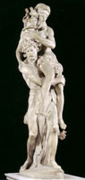 16th Century Statue of Aeneas carrying Anchises
