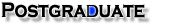 Postgraduate